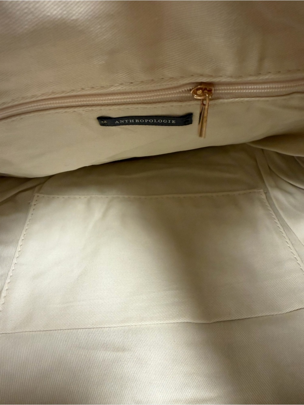 Anthropologie Love Knot Slouchy Bag: Woven Faux-Leather Canvas Edition - Picture 8 of 14